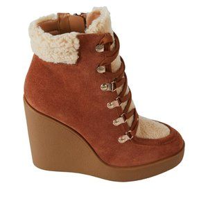 Jessica Simpson Maelyn Lace-Up Platform Wedge Hiker Boot